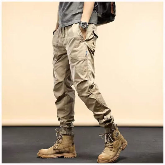 2024 Men's cargo wind pants (durable)👖