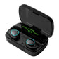 TWS bluetooth 5.1 headset waterproof charging case