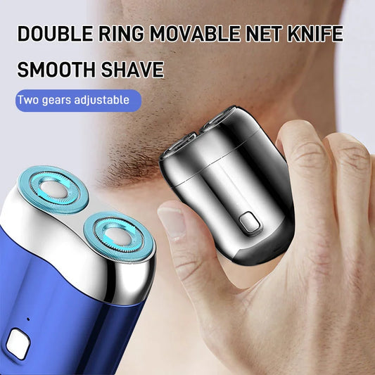 ✨HOT SALE✨2024 New Upgrade Pocket Shaver USB Mini Shavers For Men Rechargeable Waterproof Compact Electric Shaver For Home, Car, Travel