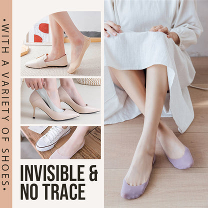 🔥Hot Sale💖Invisible Non-slip Ice Silk Socks