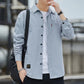 Men's Casual Pure Cotton Long Sleeve Shirt