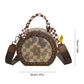 👜Hot sale Women Fashion Handbag Retro Bear Badge Shoulder Bag（50%off）