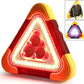 2-IN-1 Solar Roadside Emergency Triangle Warning Light (also usb rechargeable)