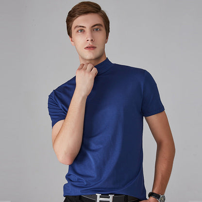 🎁Hot Sale 50% OFF⏳Men's T-shirt with Collar and Slim Fit