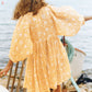 🔥50% OFF🔥V Neck Summer Half Sleeve Floral Tunic Short Dress