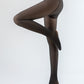 Flawless Legs Fake Translucent Warm Plush Lined Elastic Tights