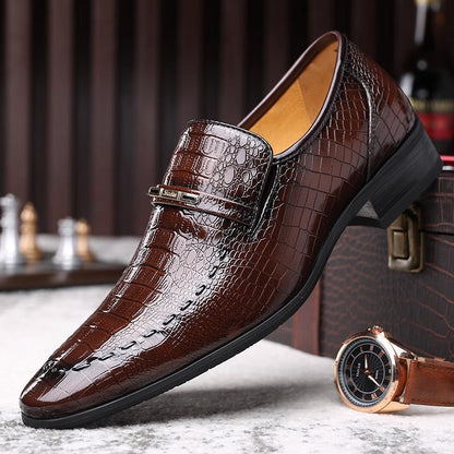 🐊👞 Comfortable and luxurious leather shoes for men