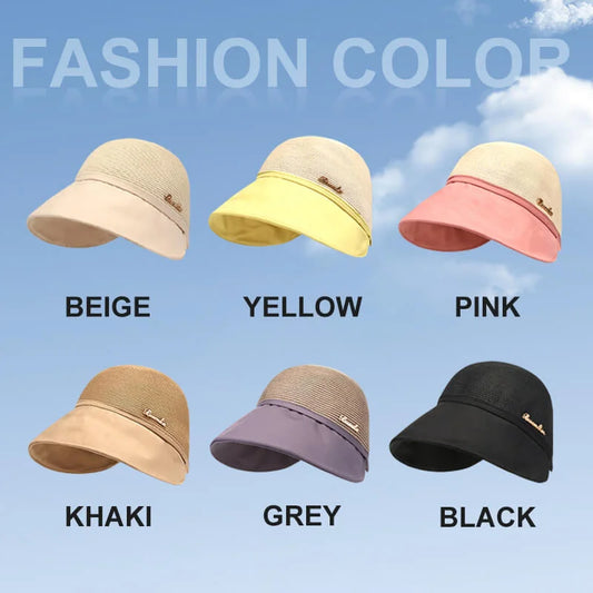 🔥Hot Sale🔥Women's large brim sunscreen hat for beach outing in summer
