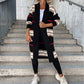 Long Sleeve Striped Cardigan