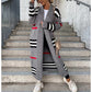 Long Sleeve Striped Cardigan