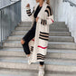 Long Sleeve Striped Cardigan