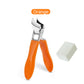 Wide Jaw Opening Anti-Splash Slanted Nail Clipper