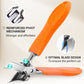 Wide Jaw Opening Anti-Splash Slanted Nail Clipper