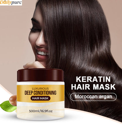 Luxurious hair mask with deep conditioning