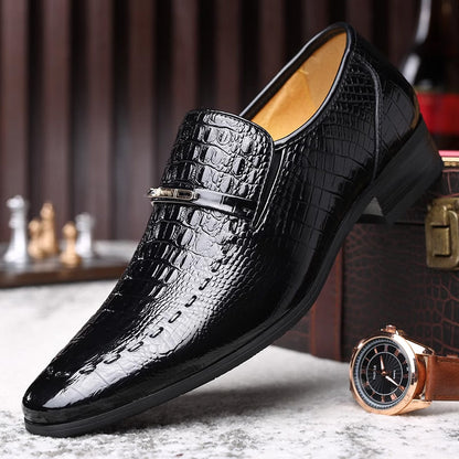 🐊👞 Comfortable and luxurious leather shoes for men