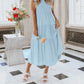 Women's Summer Casual Flutter Short Midi Dress