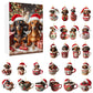 🎄Christmas Promotion 49% OFF🎅2024 Christmas Dachshund Advent Calendar🎁