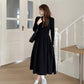 👗Black Long Sleeve Dress（50% OFF）