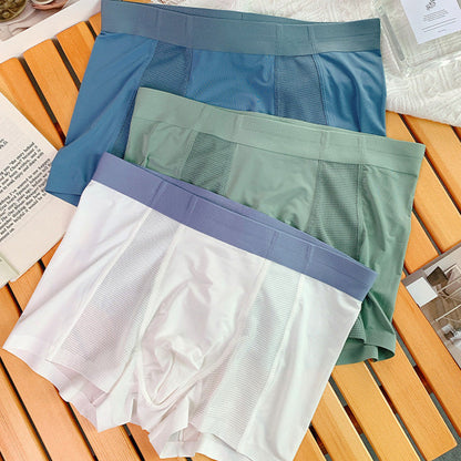 Summer Men's Ice Silk Underpants