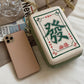 Novelty Mahjong Tiles Shaped Chain Shoulder Bag