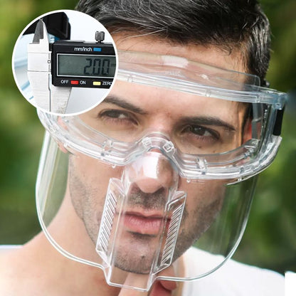 🔥Multipurpose Ergonomic Transparent Protected Face Shield💫