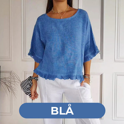 🔥Buy 4 Get Free Shipping🔥Summer cotton linen top with loose fit