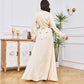 Delicate Embroidery Elegant Abaya Dress for Women