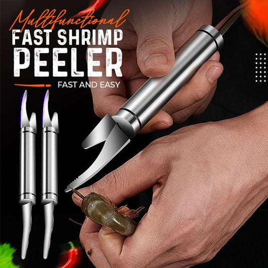 🔥Only £3 each🔥Multifunctional Fast Shrimp Peeler