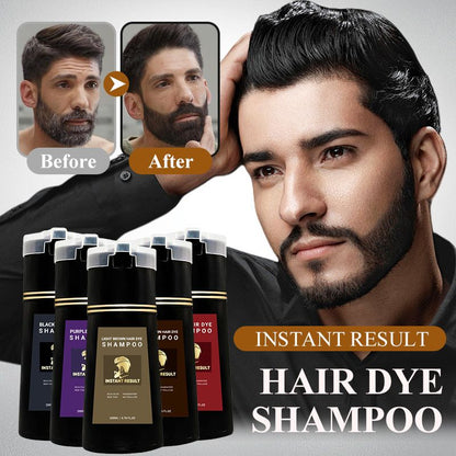 Instant Result Hair Dye Shampoo Suitable for beard🥳