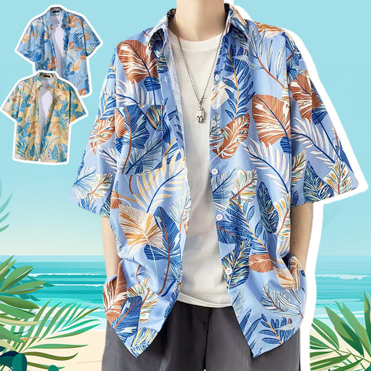 Summer Beach Casual Breathable Floral Shirt