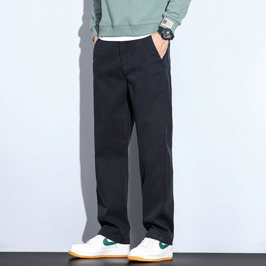 Wide-Legged Casual Pants for Men