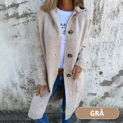 Women's Button-Down Hooded Cardigan