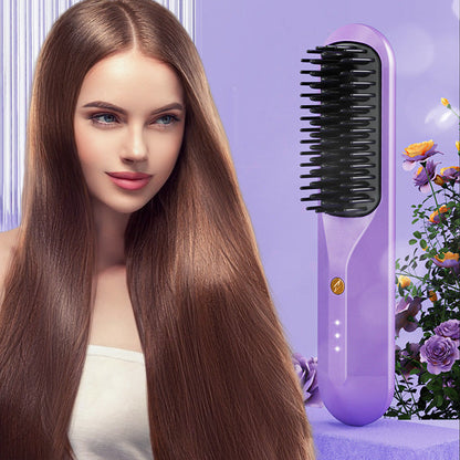 🔥LAST DAY PROMOTION SALE 50% OFF🔥Women's Hair Straightener Comb✨️💕