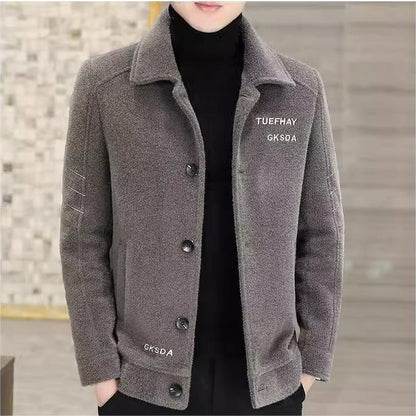 Men's Classic Warm Up Button Jacket