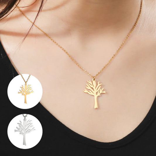 Tree of Life Cutout Necklace