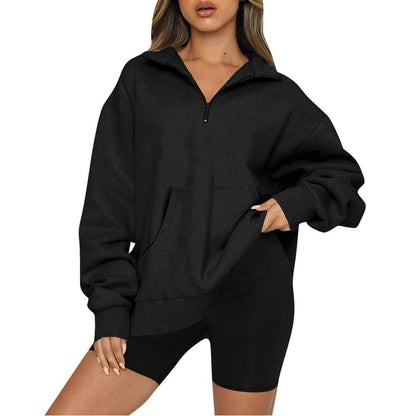 plus size baggy pocket hoodie