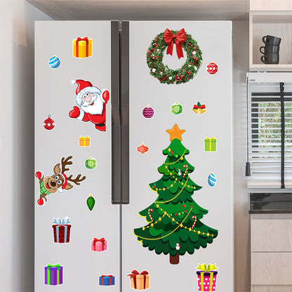 Christmas 3D Cartoon Magnetic Sticker