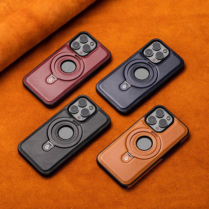 💥HOT SALE 50% OFF💥Full Leather Shockproof Magnetic Case for iPhone