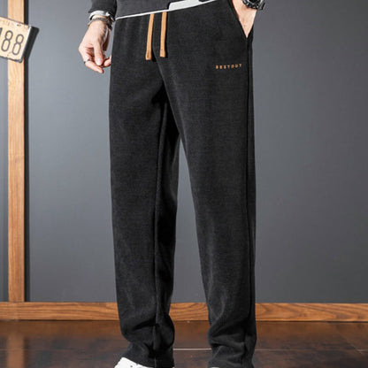 🔥New Year Hot Sale🔥Men's Casual Warm Stretch Drawstring Pants