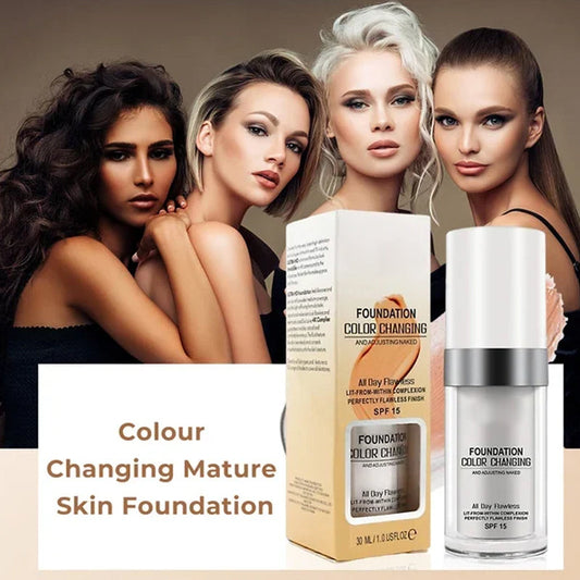 Long-Lasting Moisturizing Colour Changing Foundation