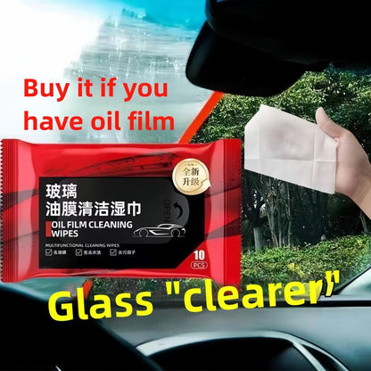 Car Glass Oil Film Removal Wipes