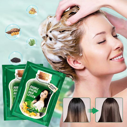🎊Limited Time Offer🎊 Plant Bubble Hair Dye Shampoo