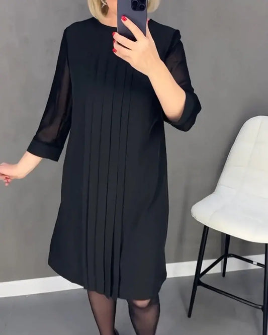 🎉New Product Launch💐 – Mid Sleeve Straight Dress