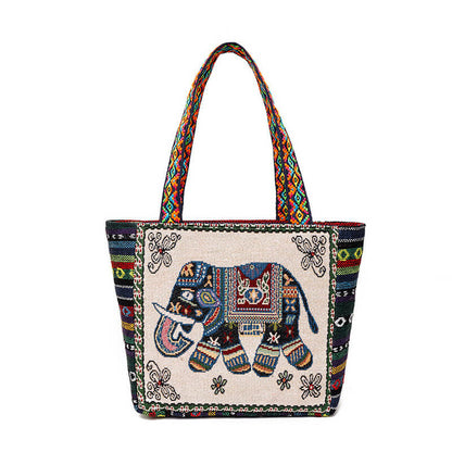 Embroidery master handbag