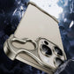 Special-Shaped Metal Corner Pad Anti-Fall Phone Case for iPhone (Free lens film)