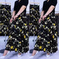 Women's Flowy Lightweight Long Floral Skirt